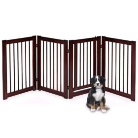 4 panel 30 "H pet door Dog door brown