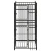 Outdoor Dog Kennel Steel 19.8 ftÂ²