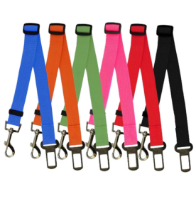 Fixed Strap Polyester Dog Strap Dog Leash Dog Leash (Option: 60cm-RandomPl)