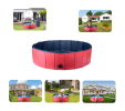 Dog Pool, 160*30/120*30 Foldable Large and Small Dog Pool, Dog Bath, 100% Safe & Non Toxic Kid's Rigid Pool